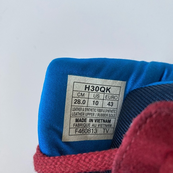 Asics Gel Lyte lll - Burgandy Navy Blue - Picture 8 of 9